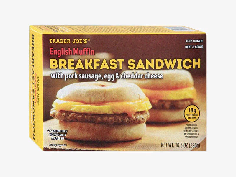 English Muffin Breakfast Sandwich