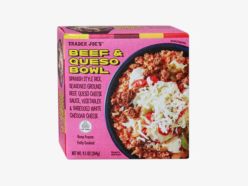 Beef & Queso Bowl