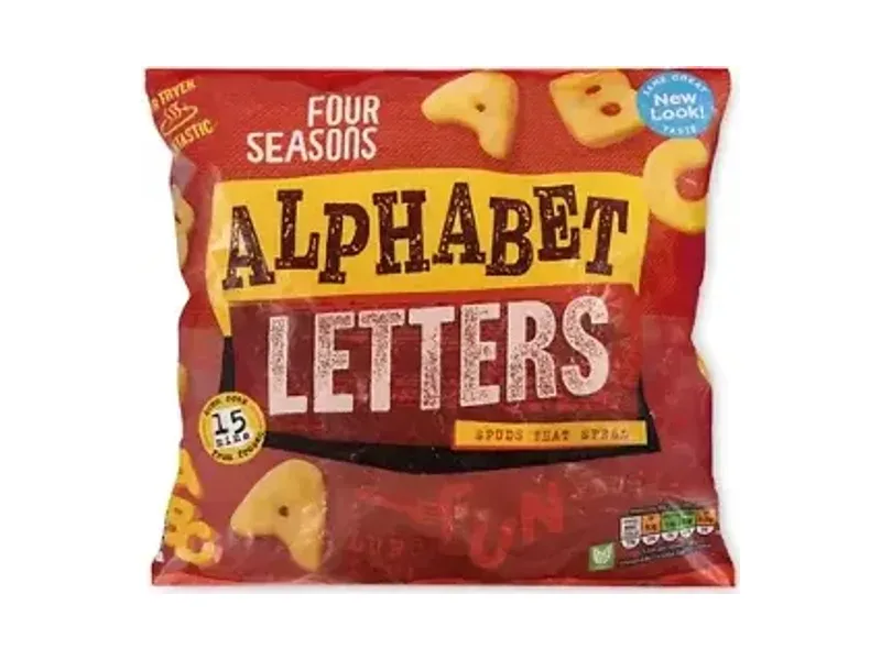 Alphabet Potato Letters - Four Seasons
