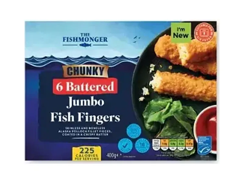 Battered Chunky Fish Fingers - The Fishmonger