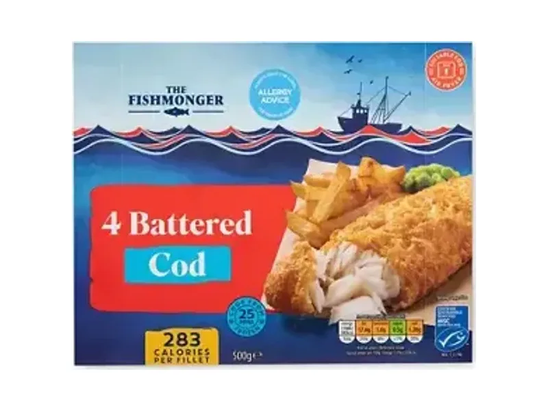 Battered Cod - The Fishmonger