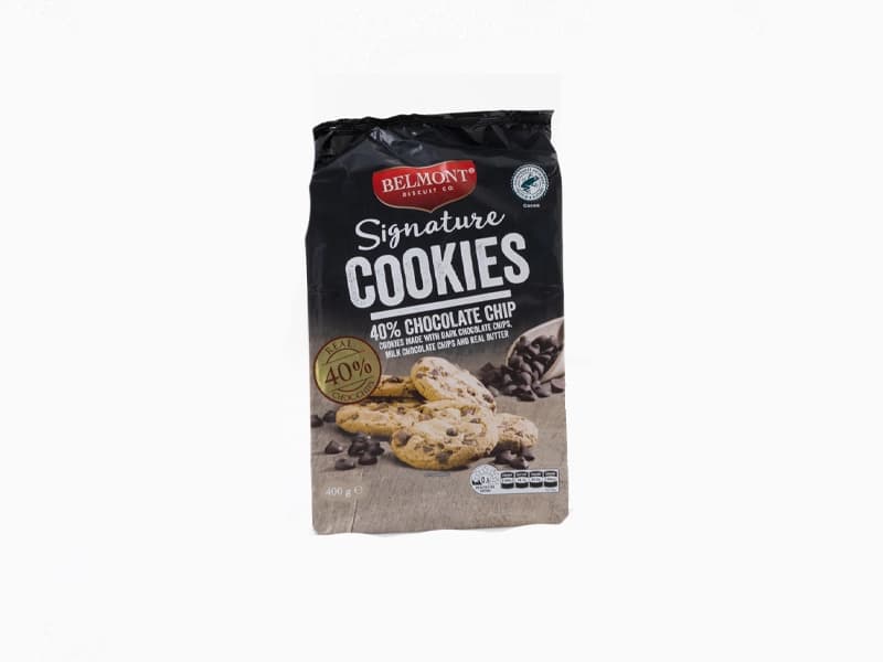Belmont Signature 40% Chocolate Chip Cookies