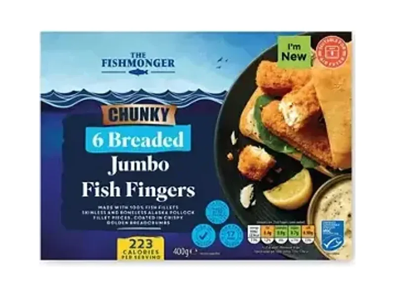 Breaded Chunky Fish Fingers - The Fishmonger