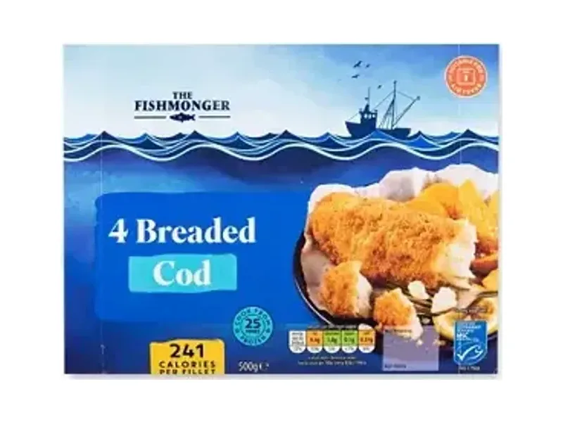 Breaded Cod - The Fishmonger