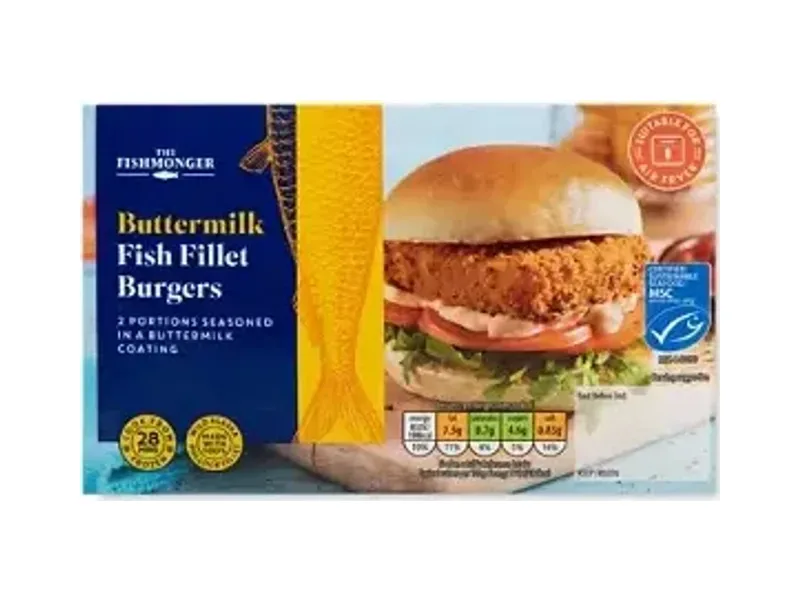 Buttermilk Fish Burgers - The Fishmonger