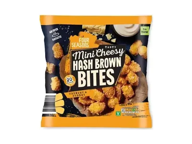 Cheese Mini Hash Brown Bites - Four Seasons