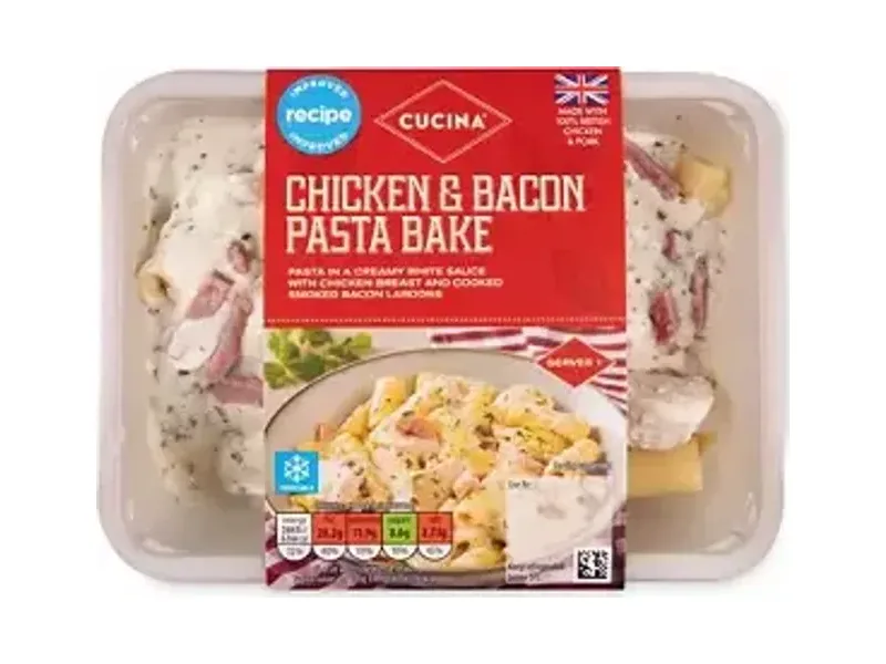 Chicken & Bacon Pasta Bake - Cucina