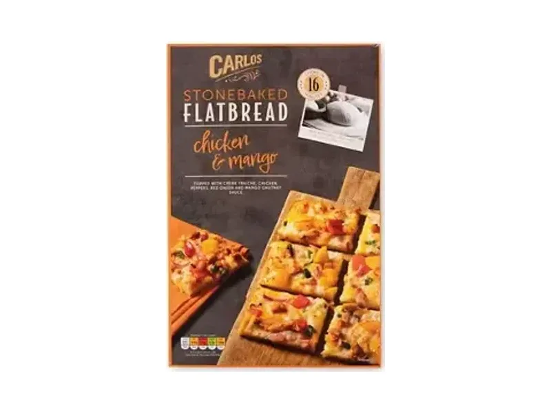 Chicken & Mango Stonebaked Flatbread - Carlos
