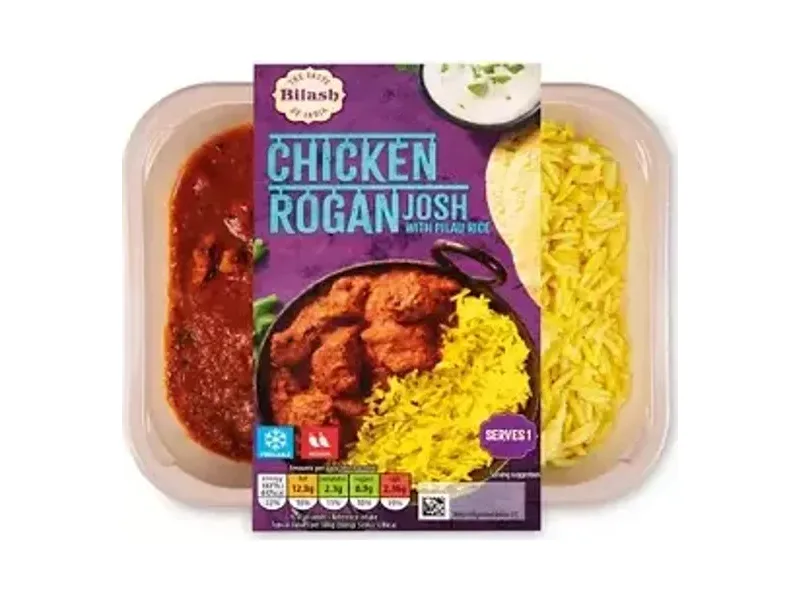 Chicken Rogan Josh with Pilau Rice - Bilash