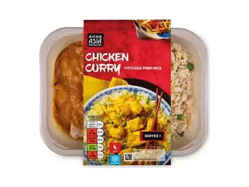 Chinese Chicken Curry with Egg Fried Rice - Asia Specialities