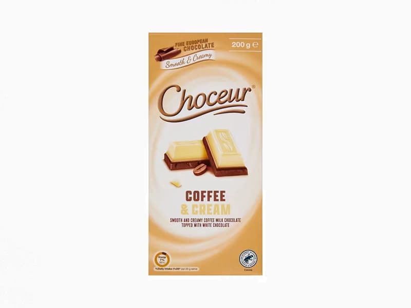 Choceur Coffee & Cream Chocolate Block