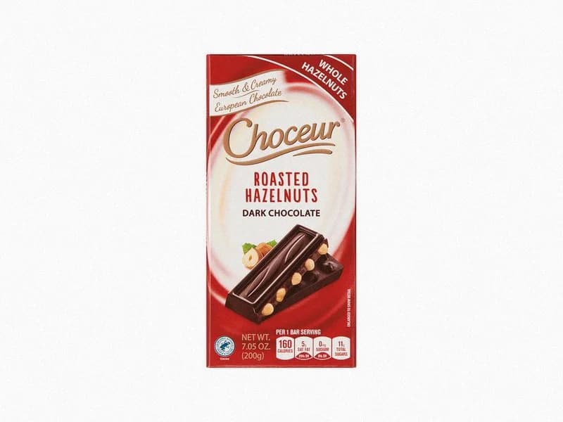Choceur Dark Hazelnut Chocolate Block