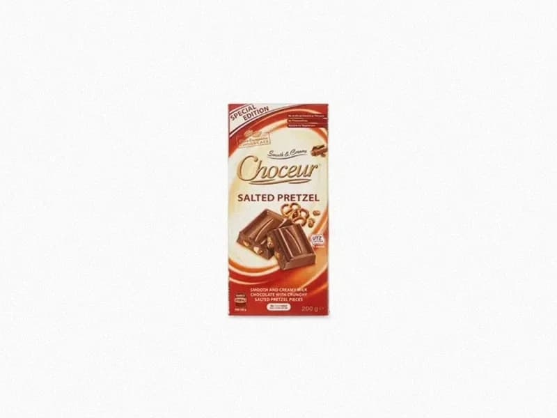 Choceur Salted Pretzel Chocolate Block