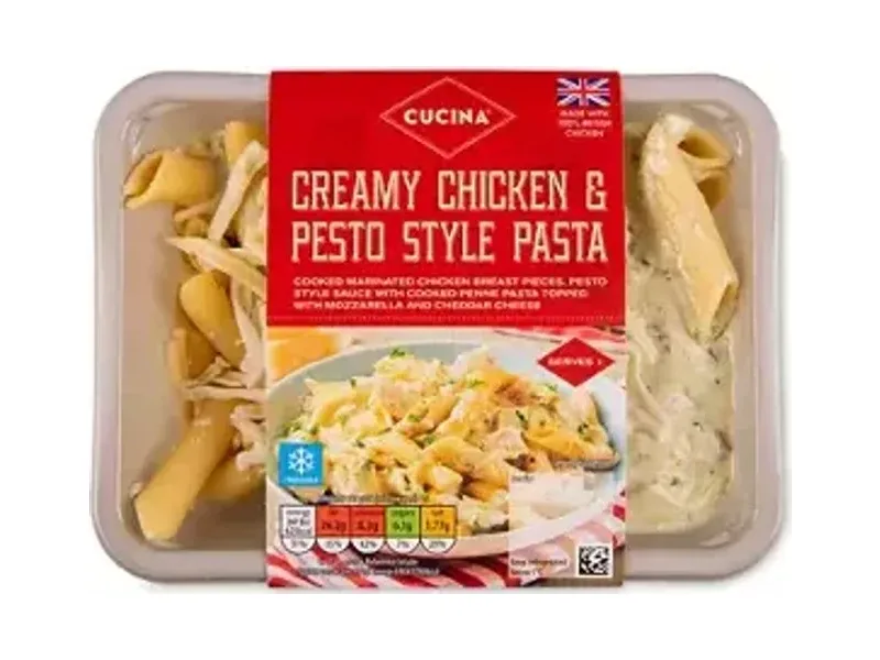 Creamy Chicken & Pesto Pasta - Cucina