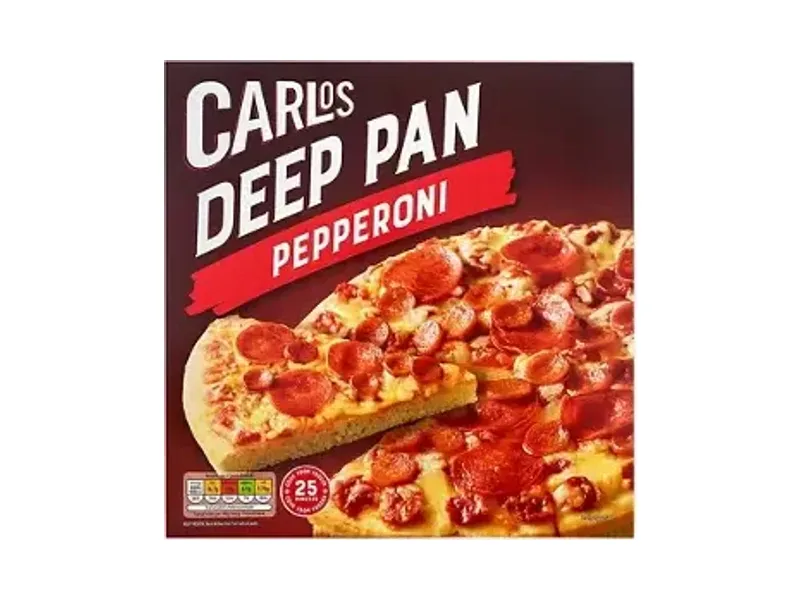 Deep Pan Pepperoni Pizza - Carlos