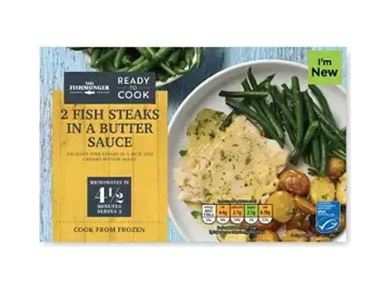 Fish Steaks in Butter Sauce - The Fishmonger