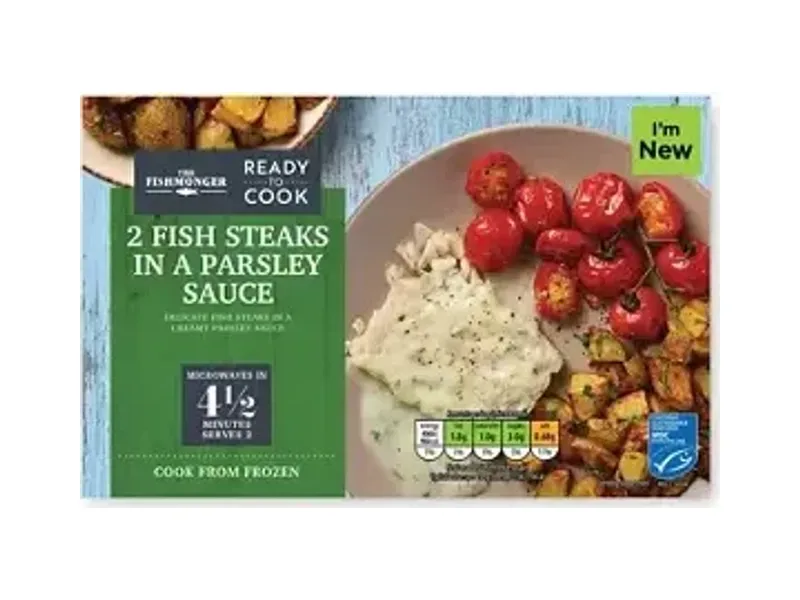 Fish Steaks in Parsley Sauce - The Fishmonger