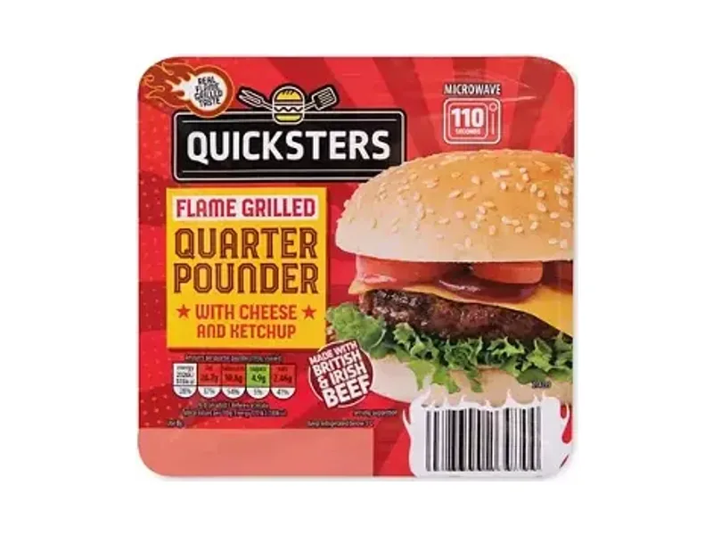 Flame Grilled Quarter Pounder - Quicksters