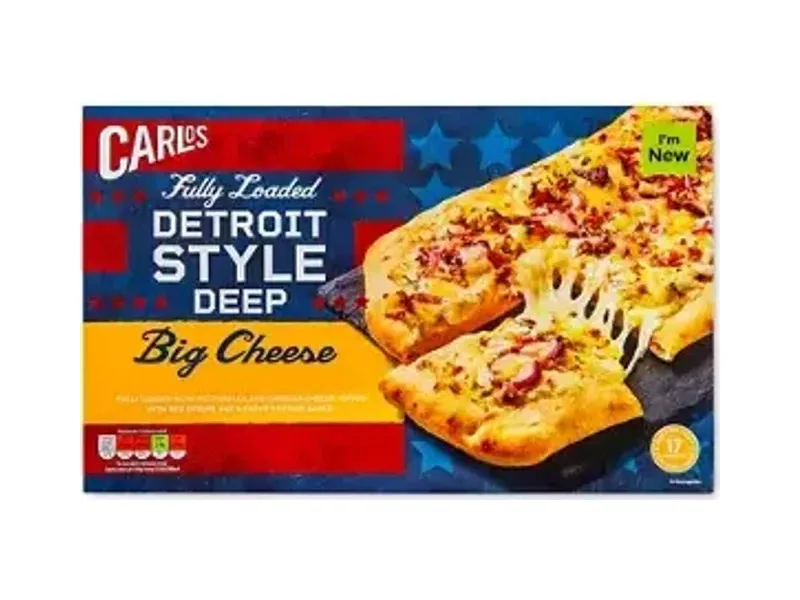 Fully Loaded Detroit Style Big Cheese Pizza - Carlos