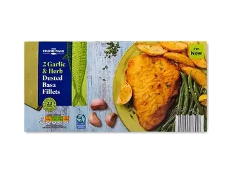 Garlic & Herb Basa Fillets - The Fishmonger