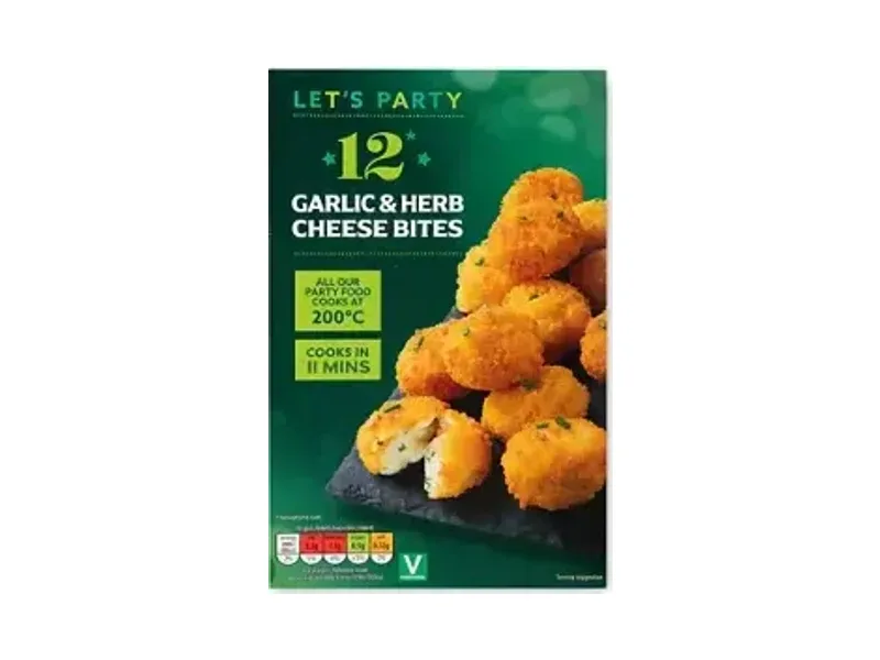 Garlic & Herb Cheese Bites - Lets Party