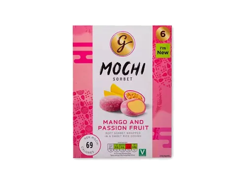 Gianni's Mango & Passion Fruit Mochi Sorbet