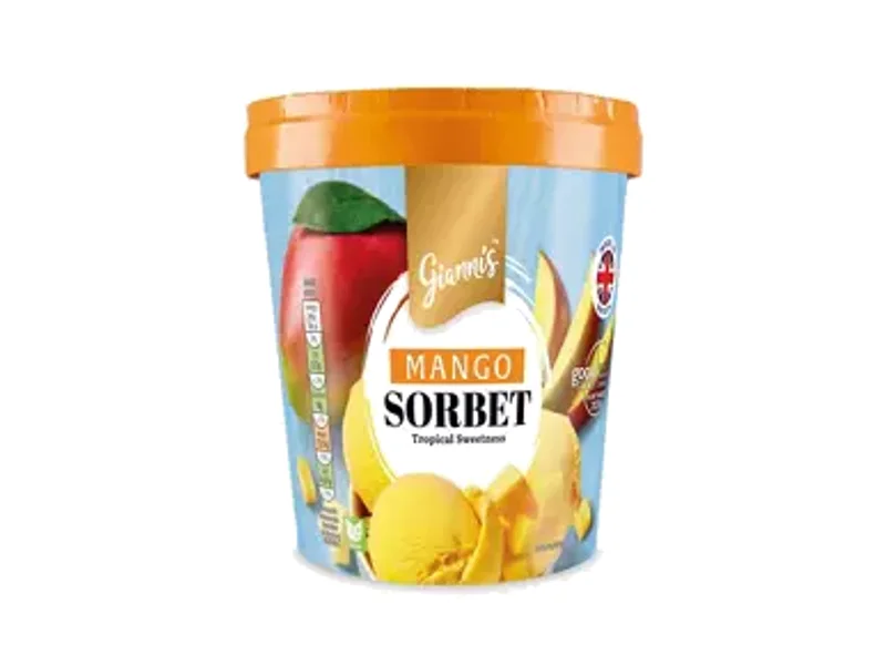 Gianni's Mango Sorbet