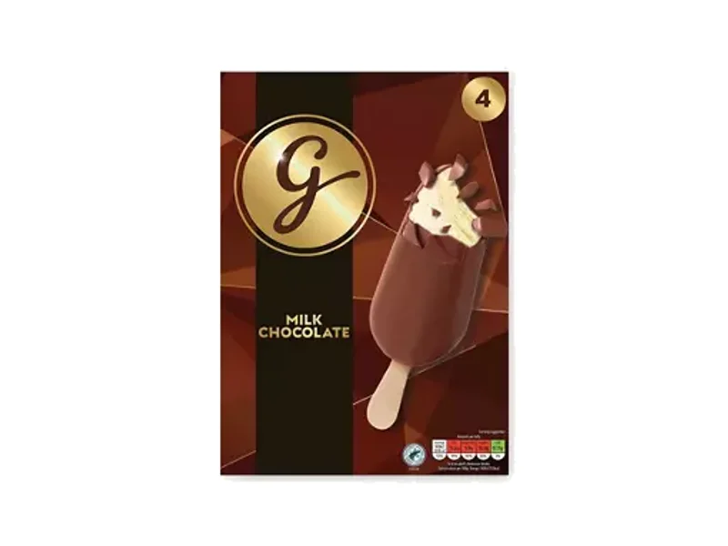 Gianni's Milk Chocolate Ice Cream Sticks