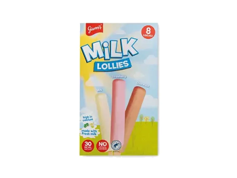 Gianni's Milk Lollies