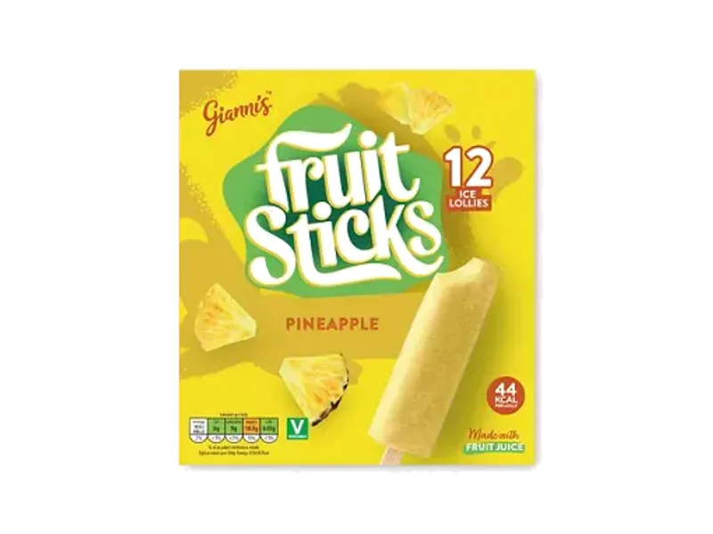 Gianni's Pineapple Fruit Sticks