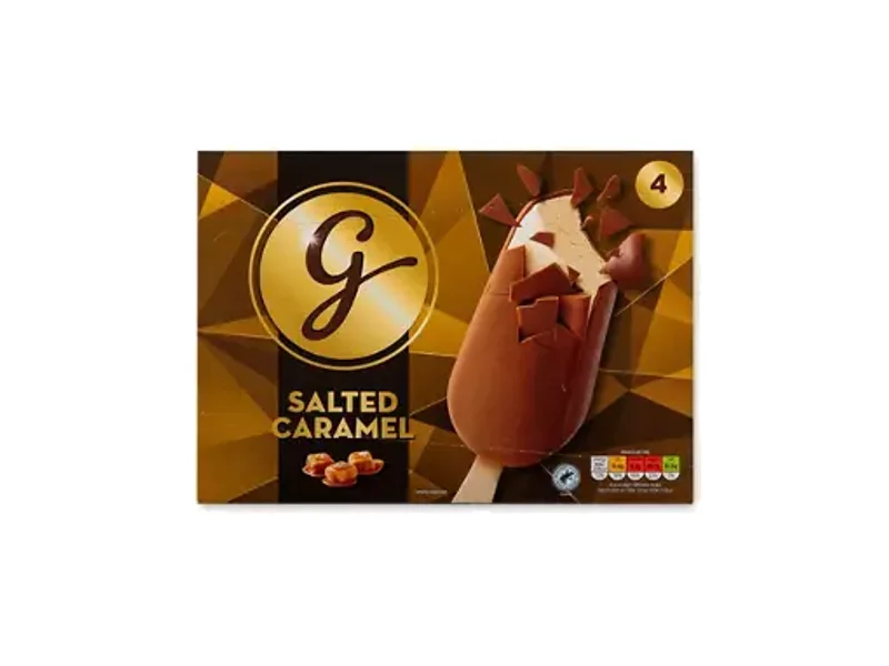 Gianni's Salted Caramel Ice Cream Sticks