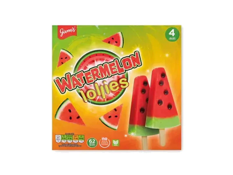Gianni's Watermelon Lollies