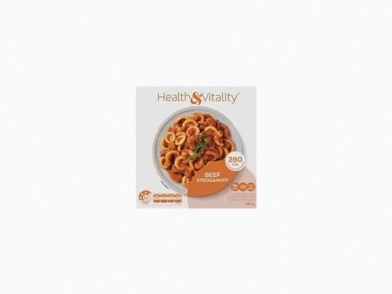 Health & Vitality Beef Stroganoff
