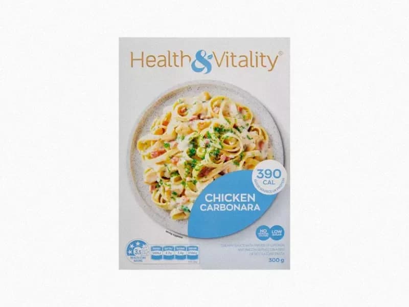 Health & Vitality Chicken Carbonara