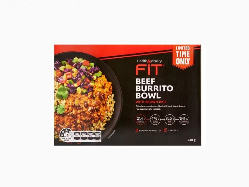 Health & Vitality Fit Beef Burrito Bowl