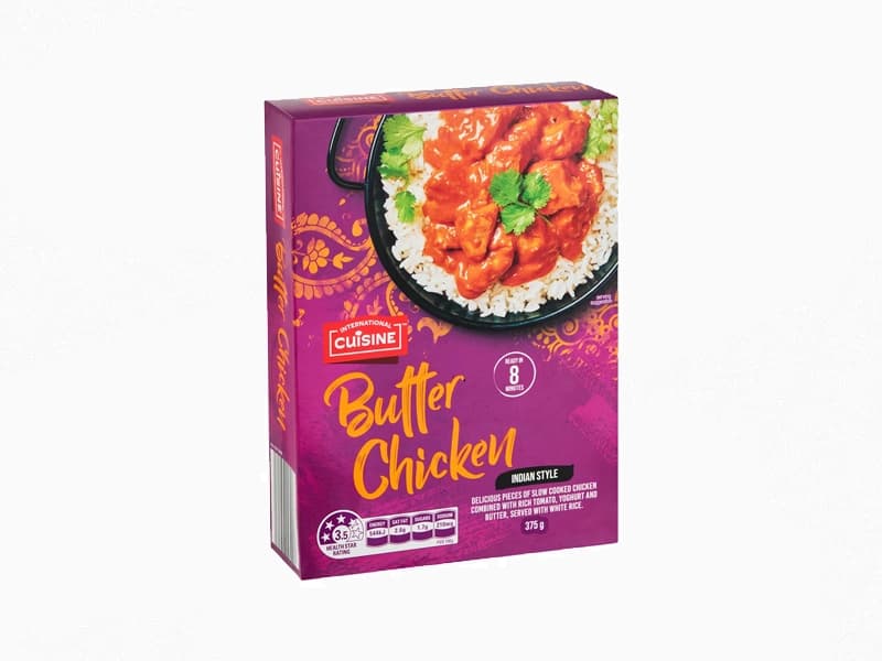 International Cuisine Butter Chicken