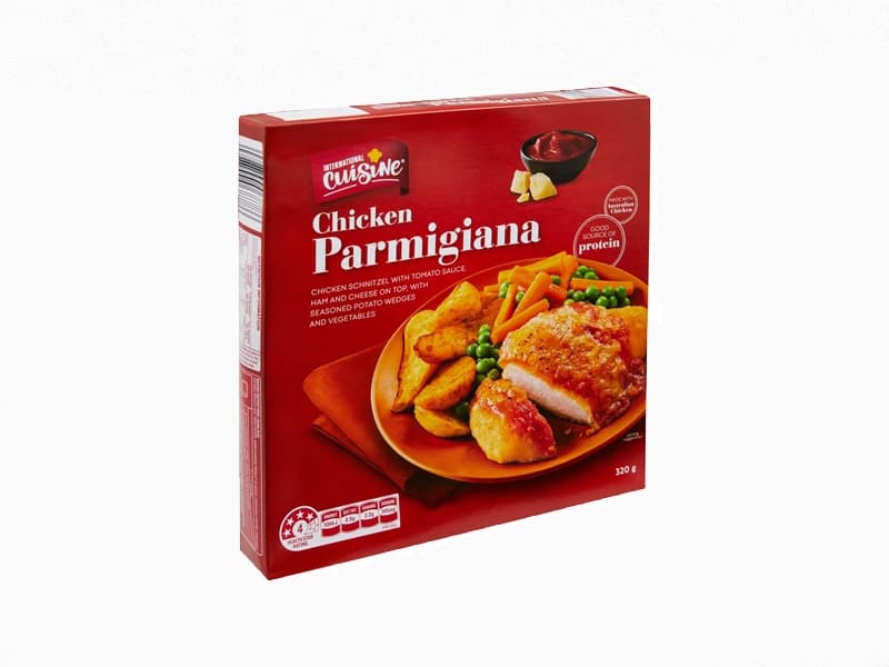 International Cuisine Chicken Parmigiana