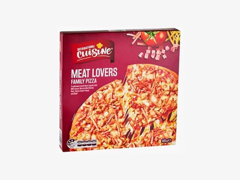 International Cuisine Meat Lovers Family Pizza