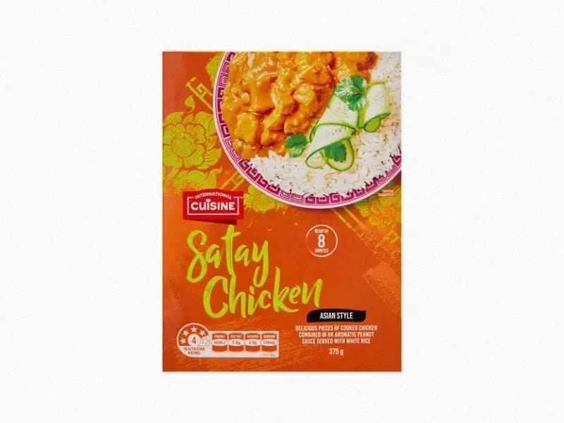 International Cuisine Satay Chicken