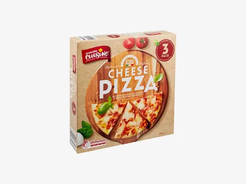 International Cuisine Stone Baked Cheese Pizza
