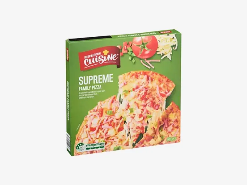 International Cuisine Supreme Family Pizza