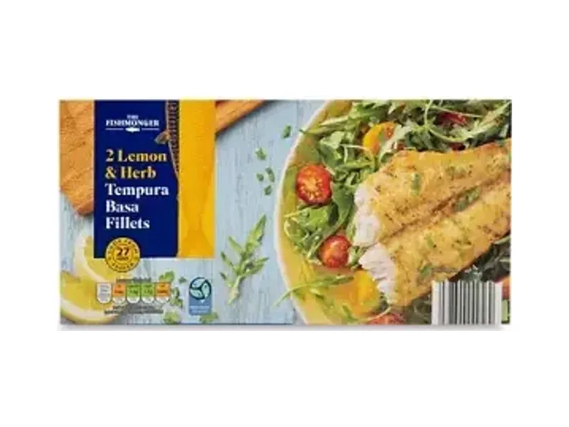 Lemon & Herb Tempura Basa Fillets - The Fishmonger