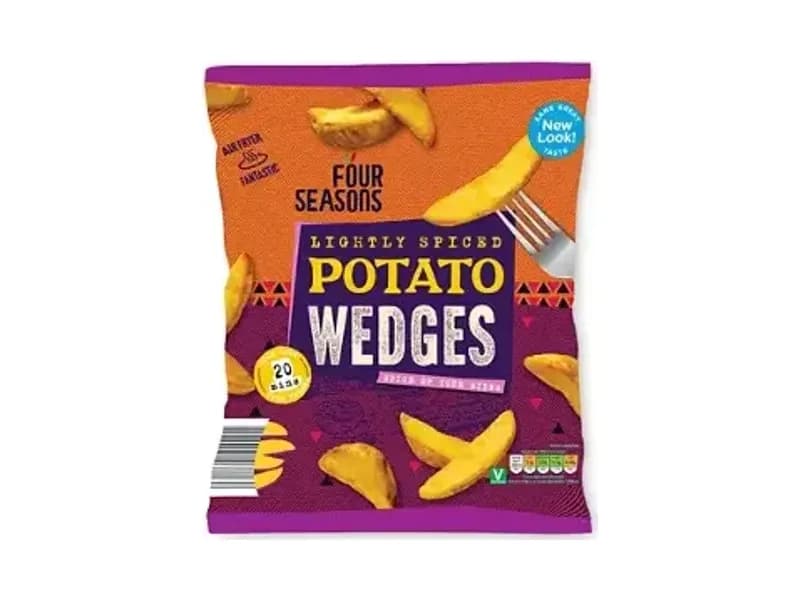 Lightly Spiced Potato Wedges - Four Seasons