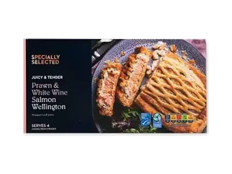 Prawn & White Wine Salmon Wellington - Specially Selected