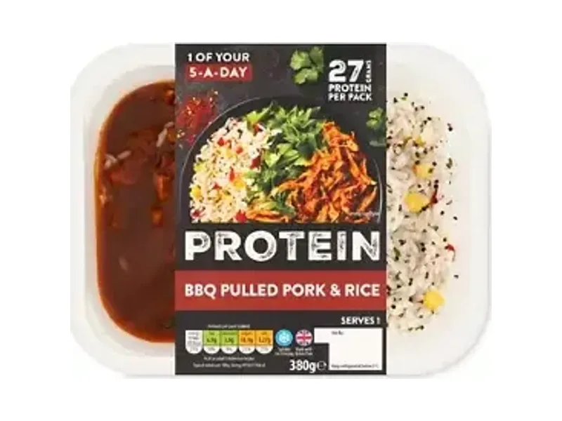 Protein BBQ Pulled Pork & Rice - Inspired Cuisine