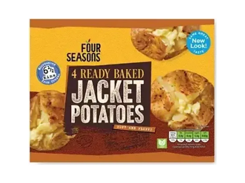 Ready Baked Jacket Potatoes - Four Seasons