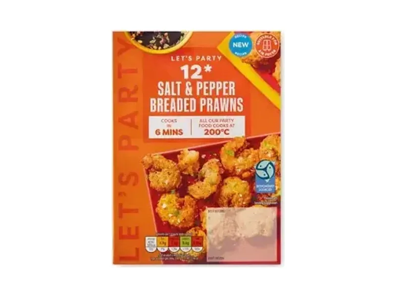 Salt & Pepper Breaded Prawns - Lets Party