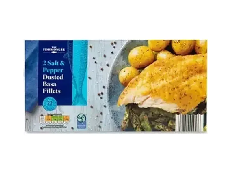 Salt & Pepper Dusted Basa Fillets - The Fishmonger