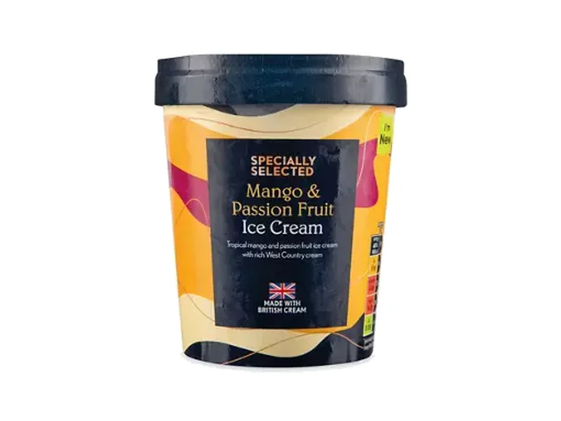 Specially Selected Mango & Passion Fruit Ice Cream
