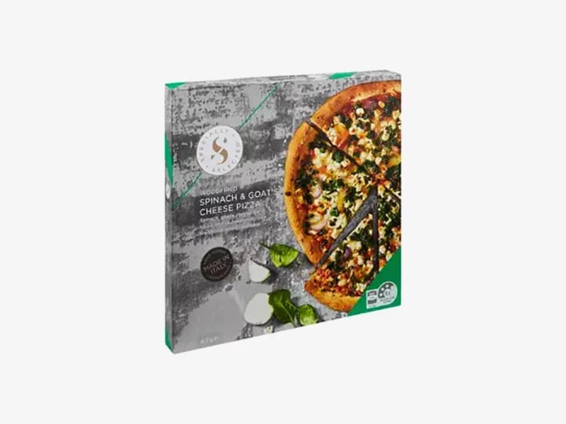 Specially Selected Woodfired Spinach & Goat's Cheese Pizza